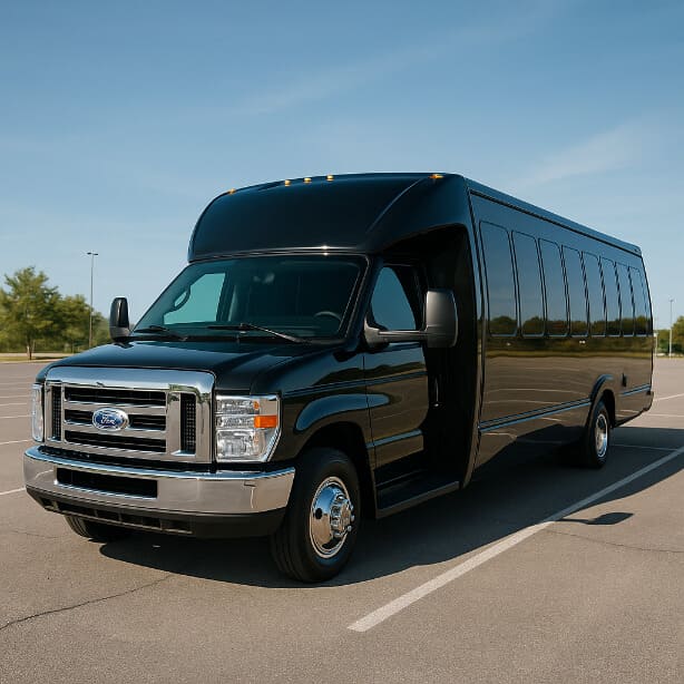 Indio Coach Bus Service 18 Passenger Minibus