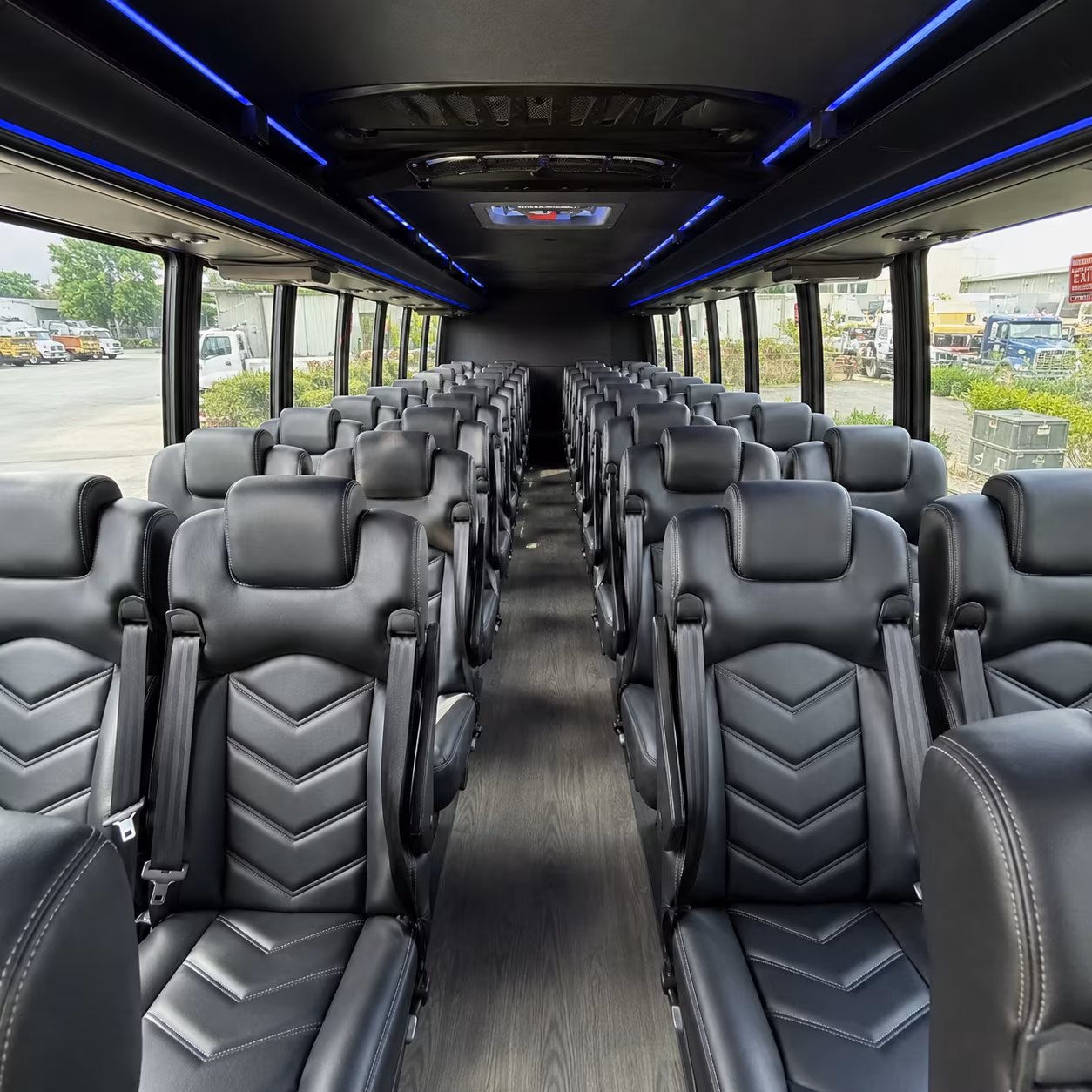ada accessible wedding shuttle buses available in indio