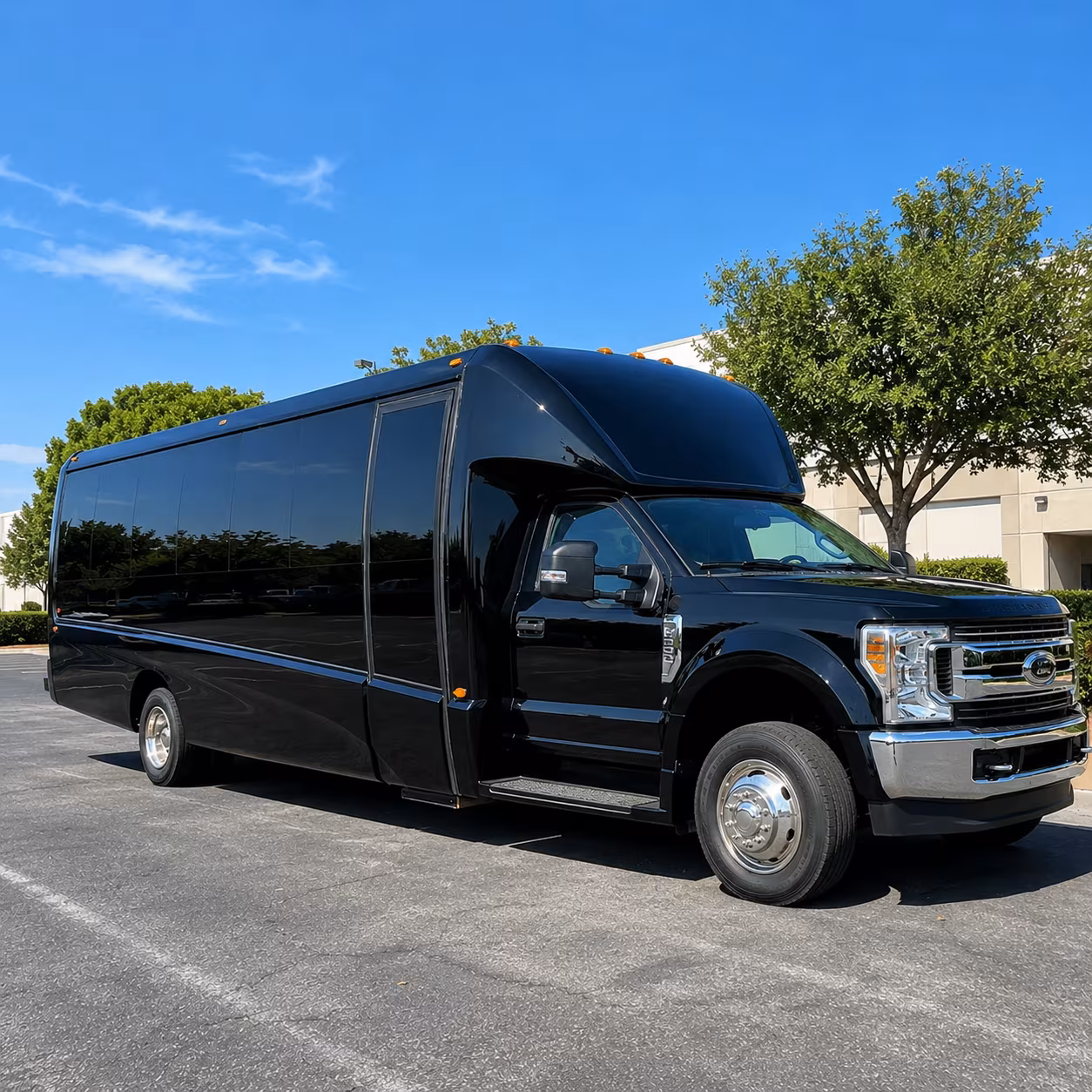 charter buses in indio for large prom groups and school shuttles