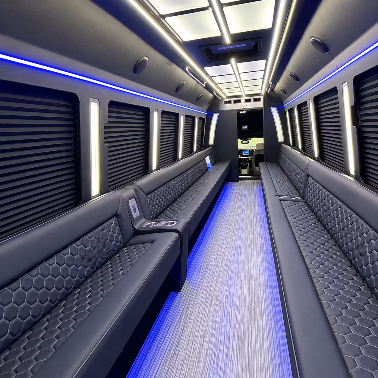 indio party bus interior