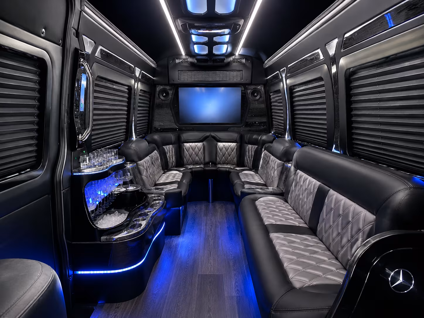 indio private event transportation onboard seating
