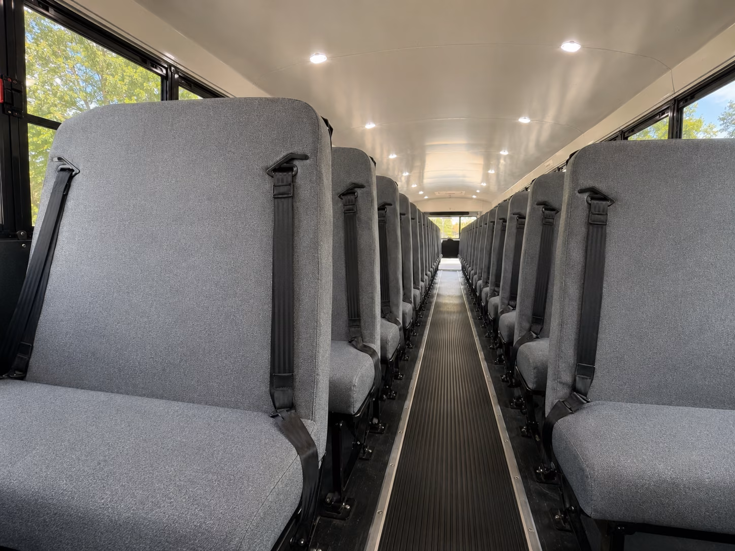 indio school bus inside