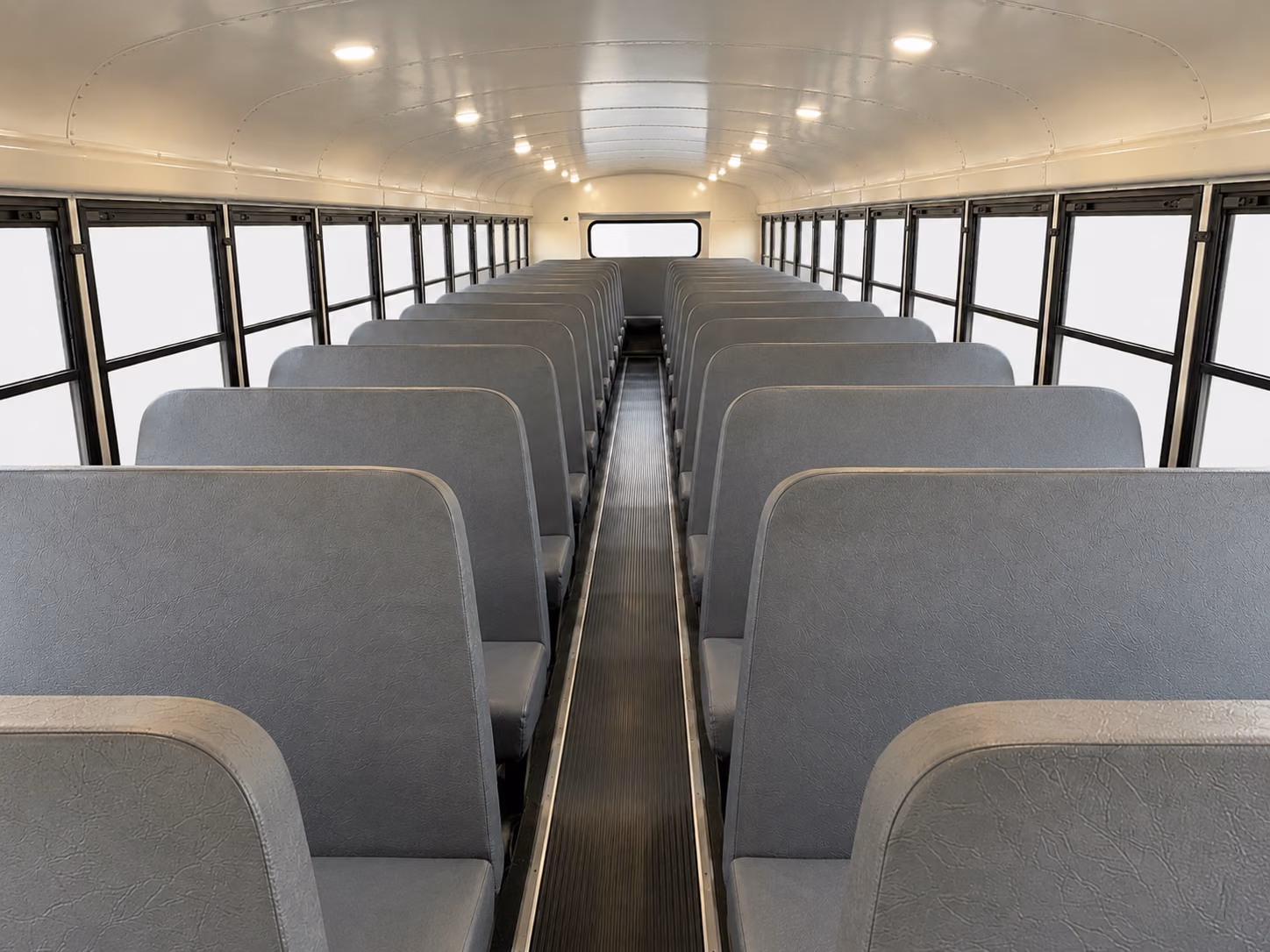 indio school bus interior