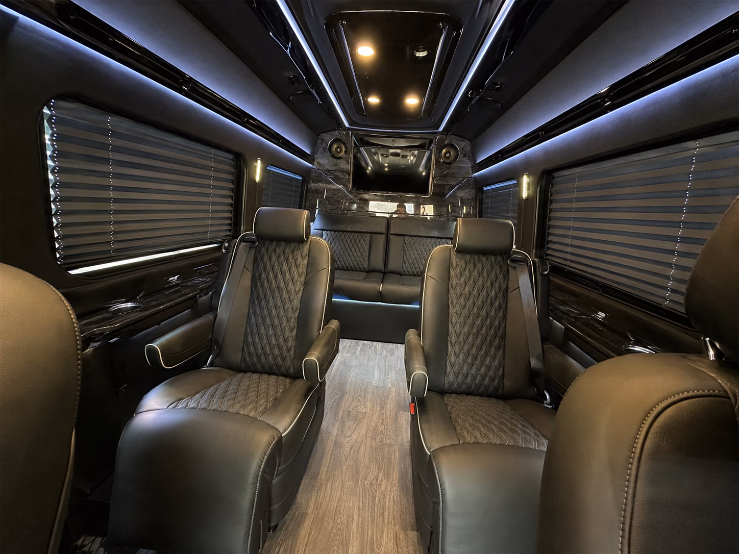 indio sprinter van with driver interior