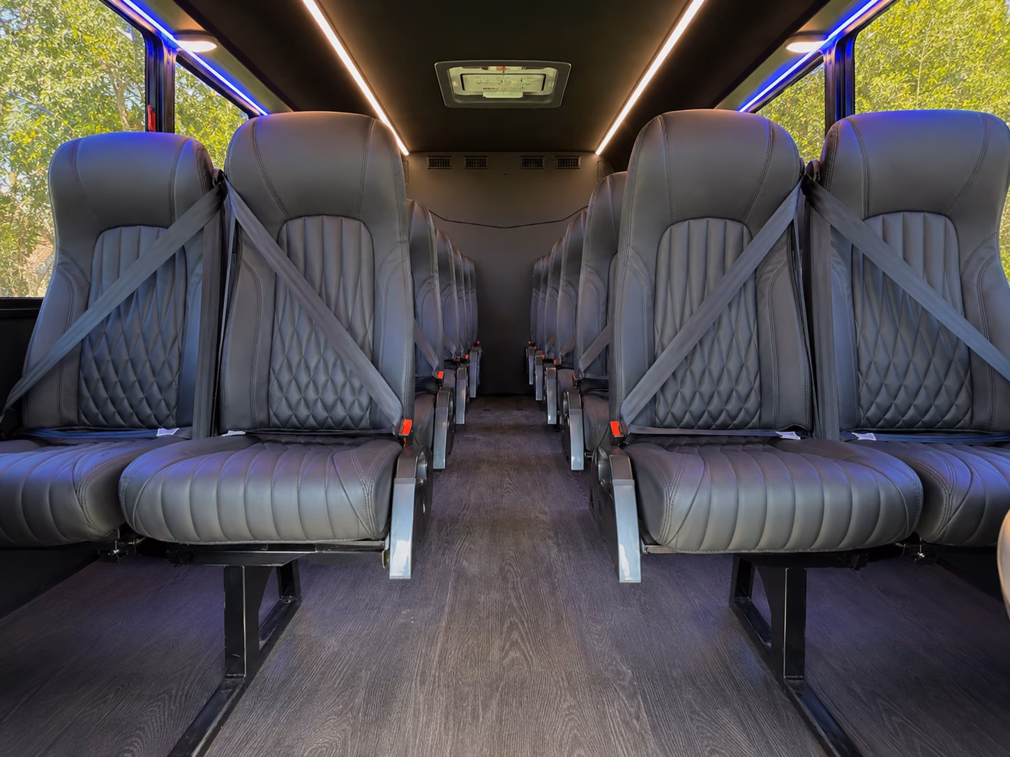 wedding guest shuttle buses between indio hotels and ceremony venues